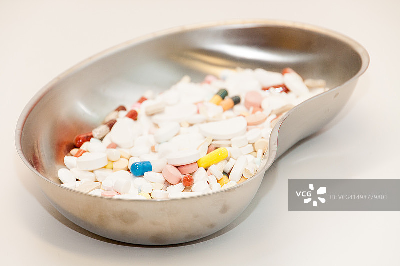 堆药丸图片素材