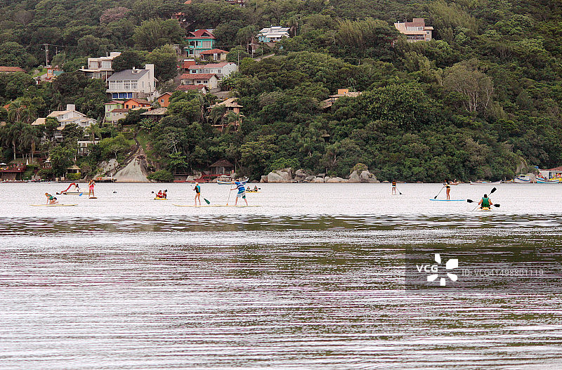水上运动的多样性 - 康塞桑泻湖图片素材