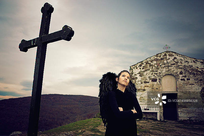 堕落天使图片素材