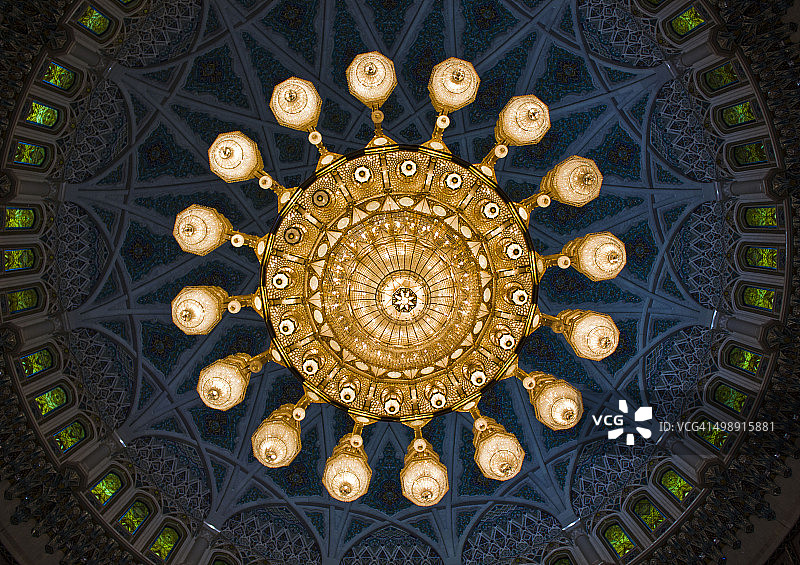 清真寺吊灯图片素材