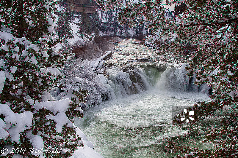 冬季雪景图片素材