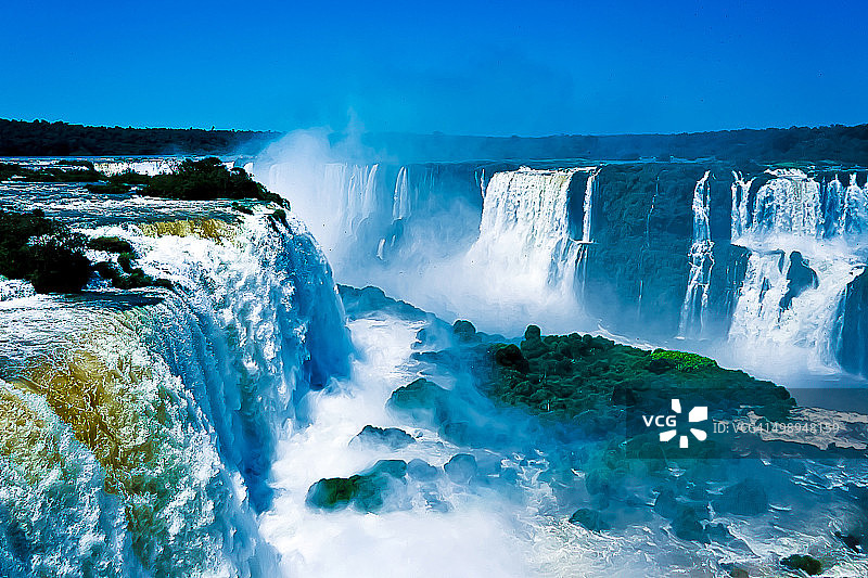 伊瓜苏瀑布图片素材