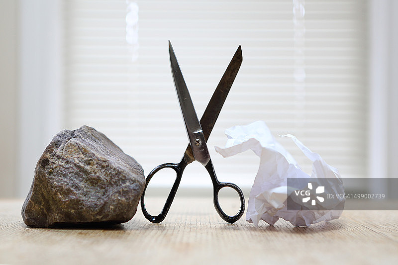 纸、剪刀和石头图片素材