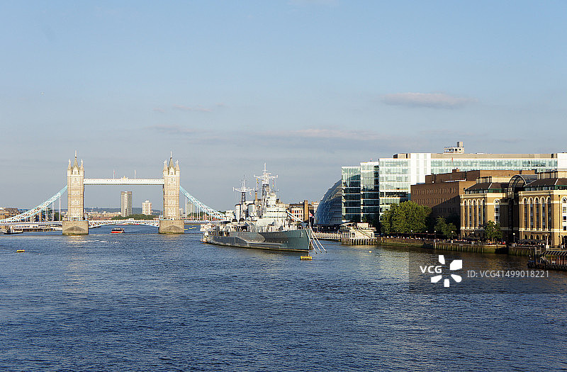 日落下的伦敦塔桥图片素材