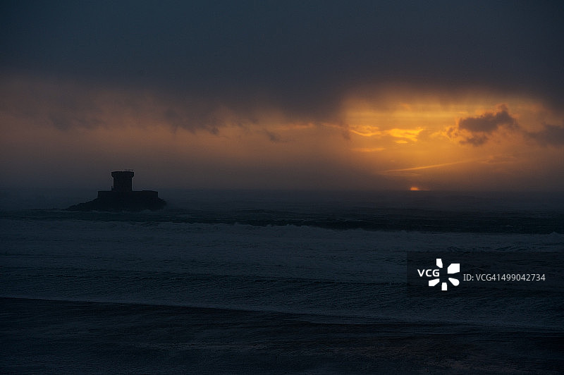 拉罗科塔的日落图片素材