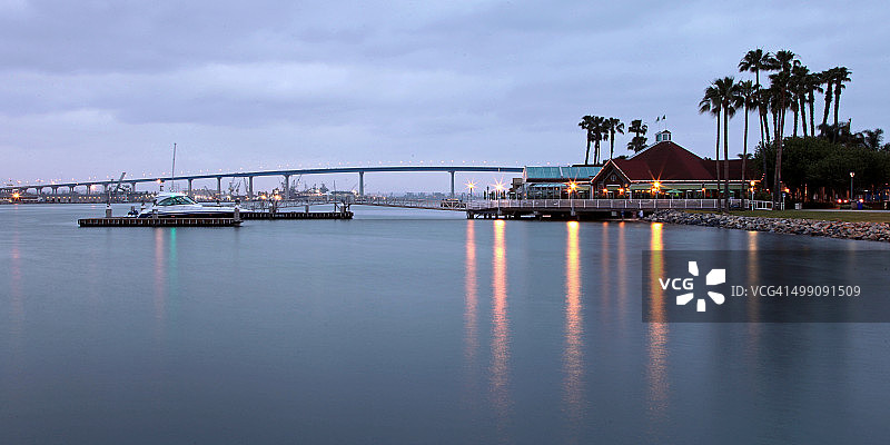 圣地亚哥科罗纳多大桥图片素材