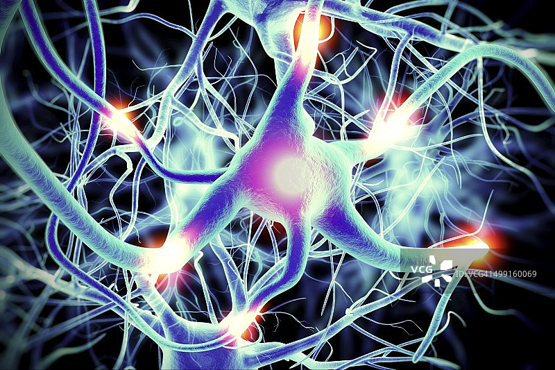 神经细胞艺术图图片素材