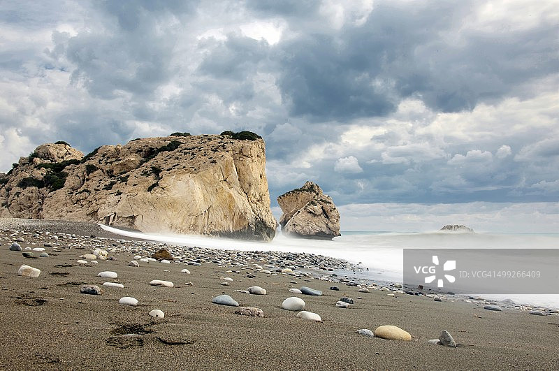 阿芙洛狄忒岩图片素材