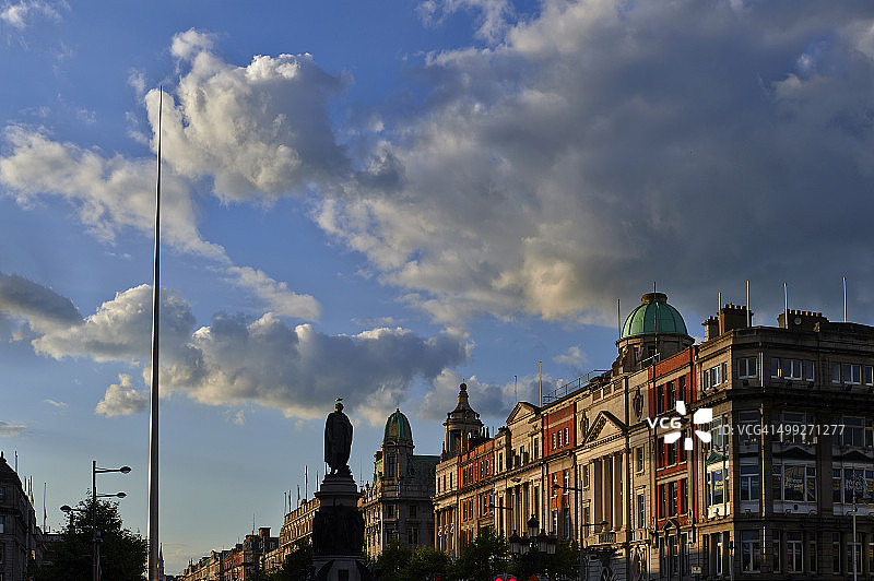 都柏林市中心图片素材