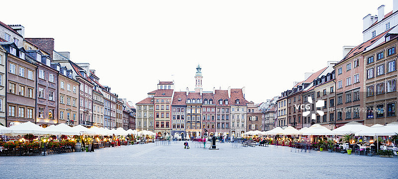 老城区集市广场图片素材