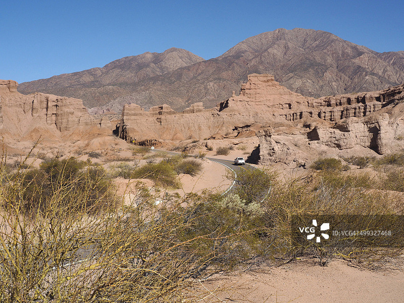孔查斯峡谷，阿根廷北部图片素材