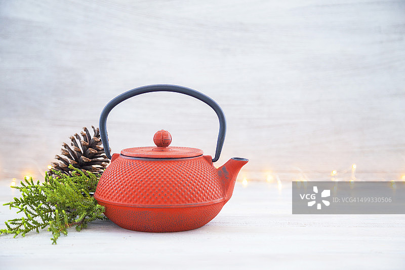 圣诞茶壶图片素材