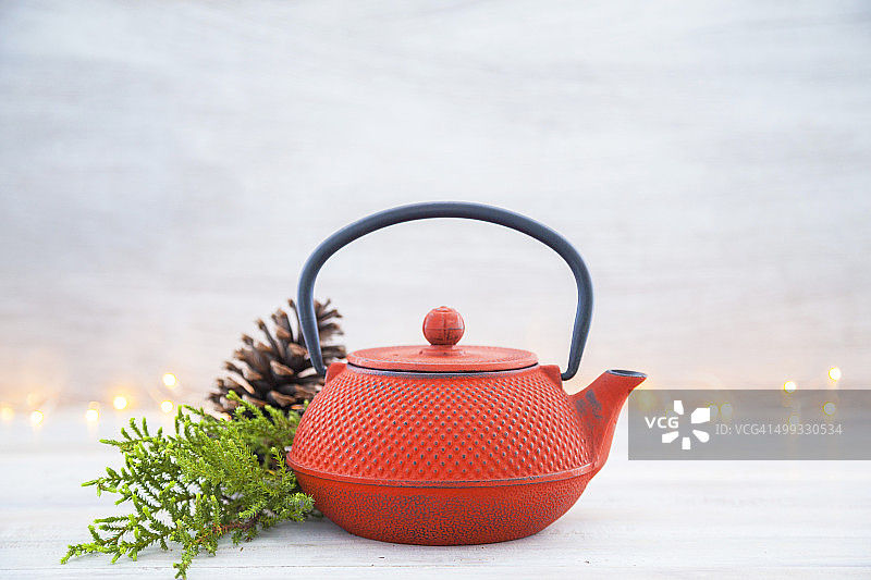 圣诞茶壶图片素材