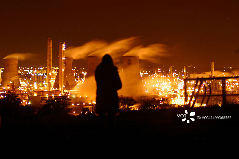 污染概念图片素材