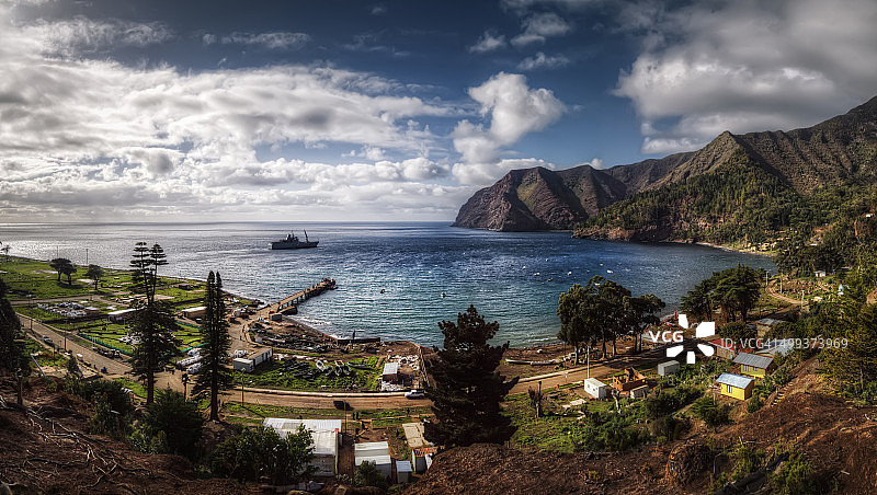 鲁滨逊漂流记岛图片素材
