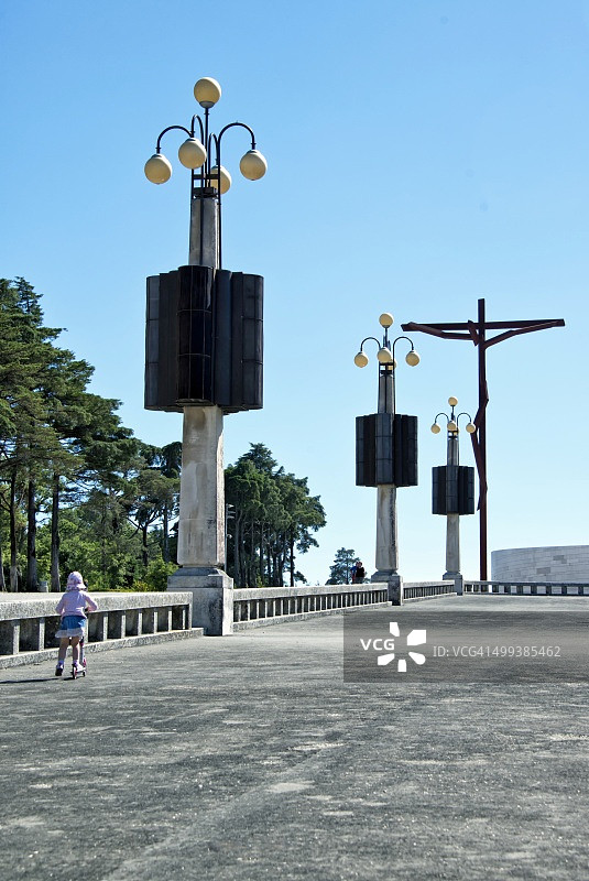 法蒂玛三轮车之旅图片素材