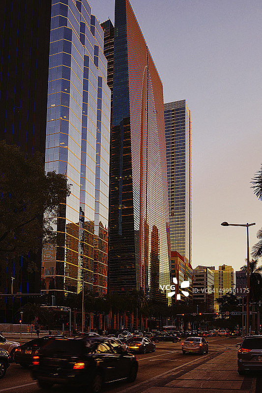 迈阿密布里克尔大道图片素材