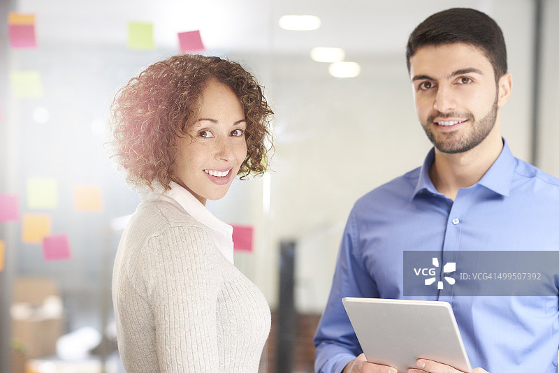 成功的商业合作图片素材