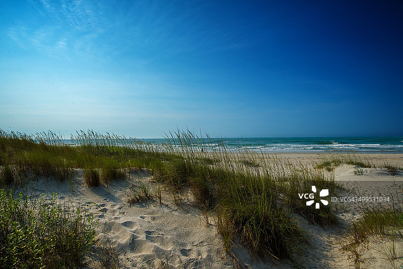 天涯海角的沙丘图片素材
