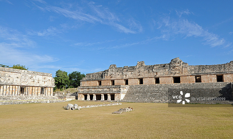 玛雅“尼姑庵四合院”建筑图片素材