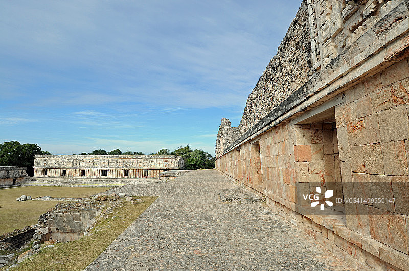 玛雅“尼姑庵四合院”建筑图片素材