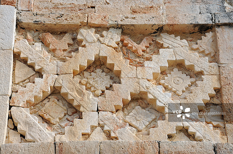 古代玛雅马赛克装饰图片素材