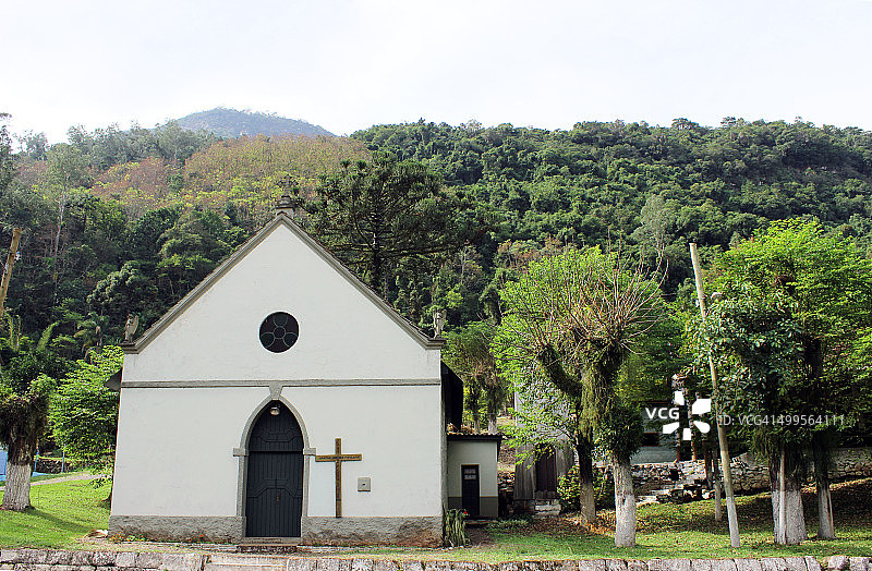 克里斯蒂娜别墅教堂 - 南卡希亚斯图片素材