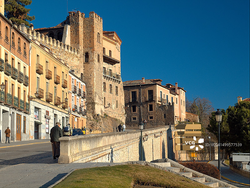 塞哥维亚明信片图片素材