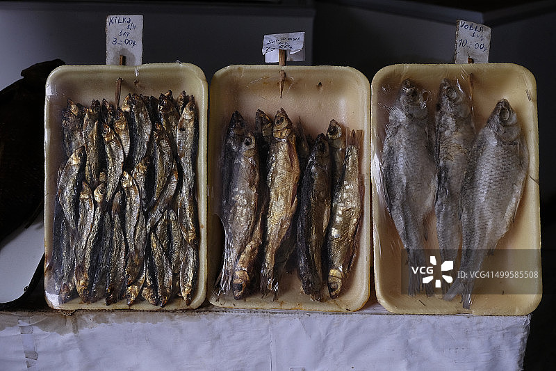 阿塞拜疆待售鱼图片素材