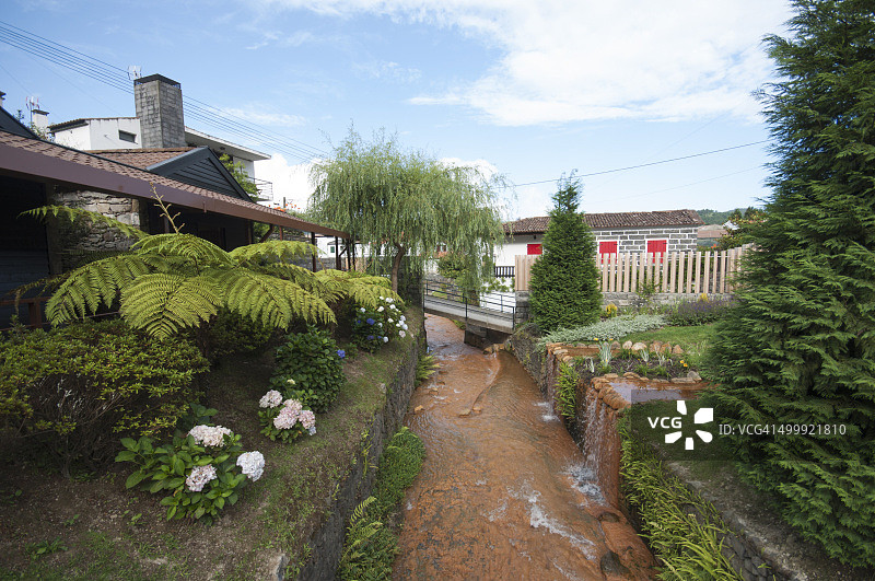 Dona Beija水坑，圣米格尔亚速尔群岛图片素材