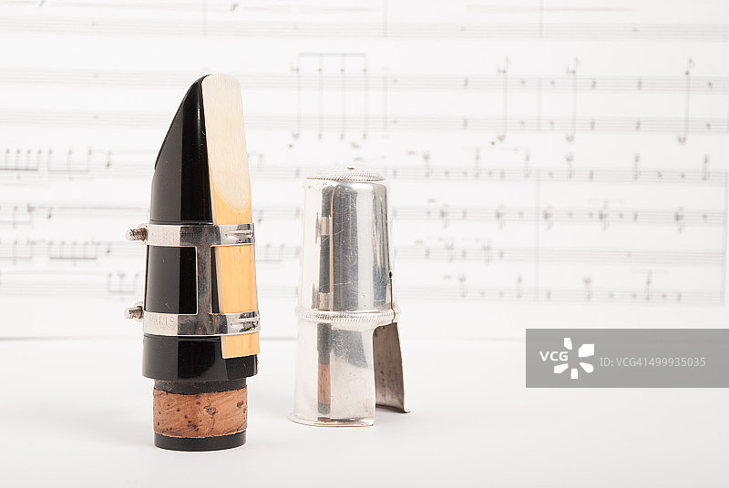 单簧管吹嘴图片素材