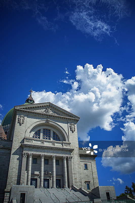 蒙特利尔皇家山圣约瑟夫大教堂图片素材