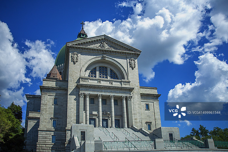 蒙特利尔皇家山圣约瑟夫大教堂图片素材