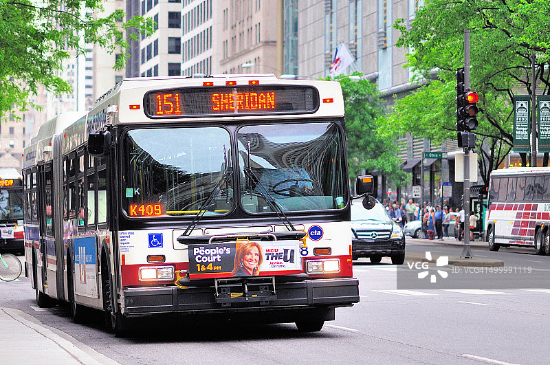 151路公交车图片素材