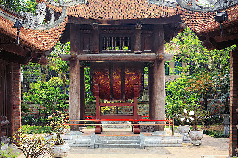 越南河内文庙图片素材