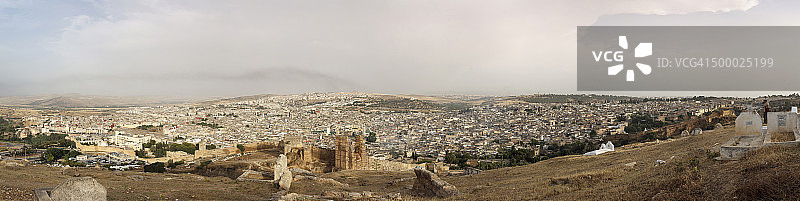 梅林王朝陵墓的菲斯古城图片素材