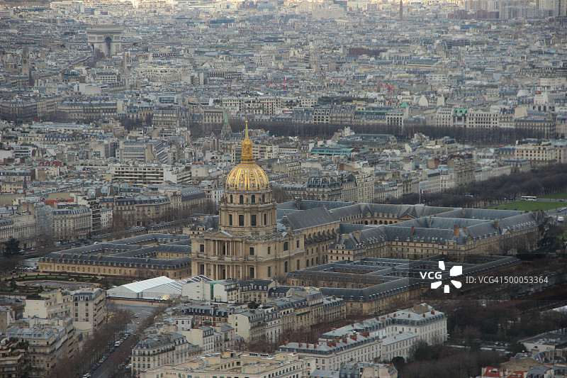荣军院鸟瞰图图片素材