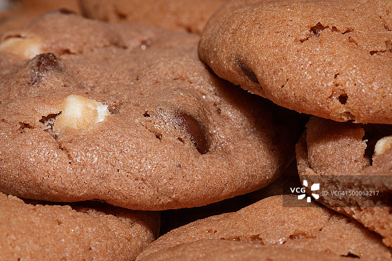 巧克力棉花糖曲奇图片素材