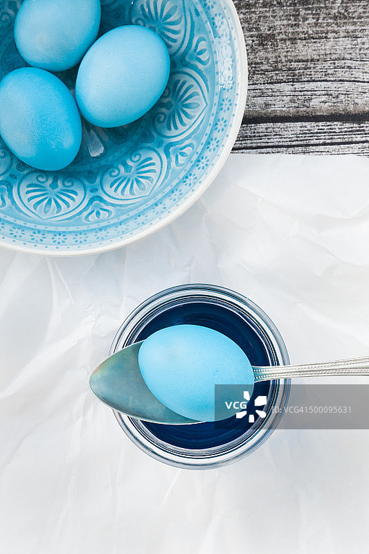 彩色复活节彩蛋图片素材