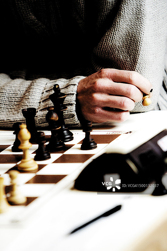 手部国际象棋图片素材