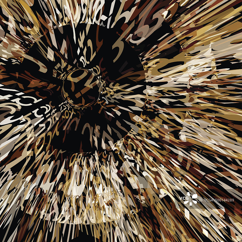 抽象颜色径向形状背景图片素材