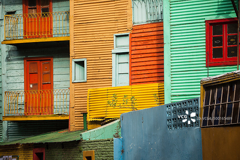 彩色建筑图片素材