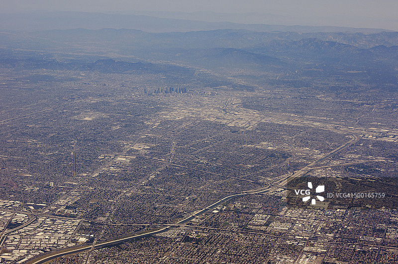洛杉矶航拍景观图片素材
