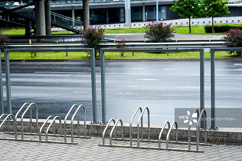 自行车停车位图片素材