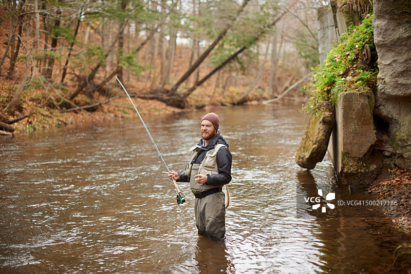 保持冷静去钓鱼图片素材