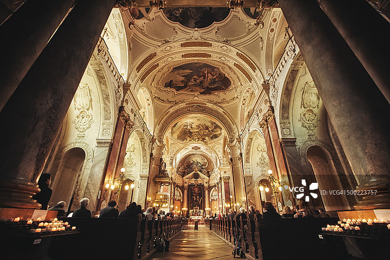 匈牙利凯奇凯梅特的大教堂图片素材