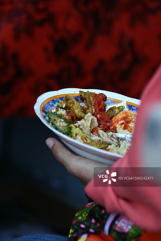 Made Weti的Nasi Campur什锦饭图片素材