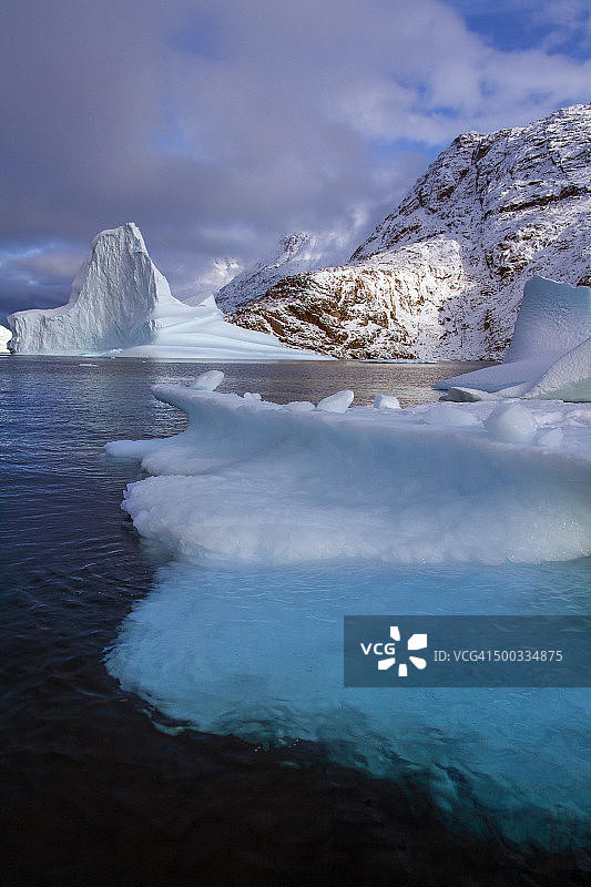 格陵兰岛斯科斯比松图片素材