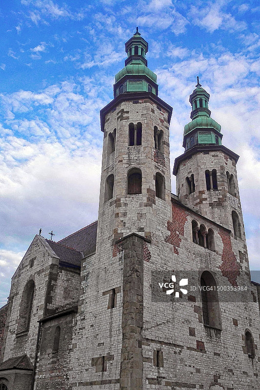 波兰克拉科夫的圣安德鲁教堂图片素材