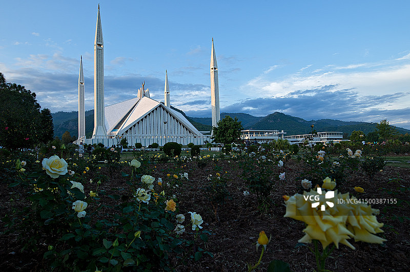 费萨尔清真寺图片素材